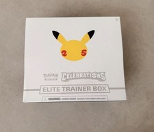2021 Pokemon 25th Anniversary Celebrations Elite Trainer Box ETB Sealed & Case