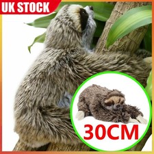 35CM Plush Sloth Cuddly Stuffed Toy TEDDY Three Toed Soft Lying Critters Animal