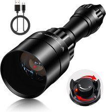 850nm IR Illuminator Flashlight Lights for Night Vision Zoomable