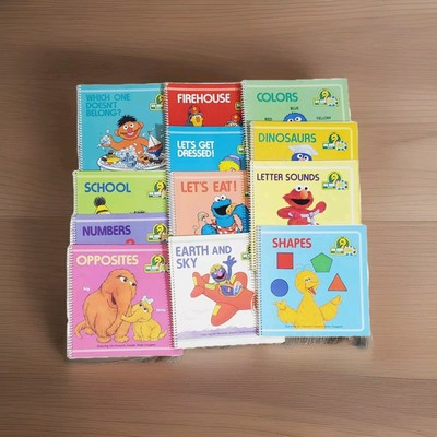 VTG Big Bird BEEP Book Sesame Street 12 Assorted Titles Collection