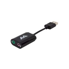 Mic Headphone External 3.5mm to USB-A External Sound Card