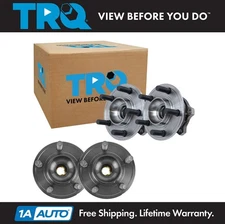 TRQ Wheel Hub Bearings Assembly Set Front & Rear Fits Chrysler Dodge