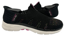 Skechers Women's Slip-Ins Go Walk 6 Valentina Shoes Black/Multi Size:8 166G