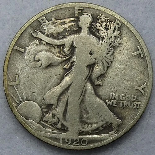 1920-s Liberty Walking Half Dollar