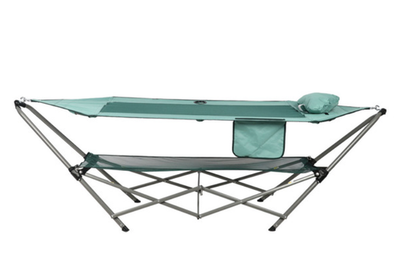 #ad ALDI Adventuridge Green Portable Hammock with Stand AOS SOLD OUT VIRAL $140.00