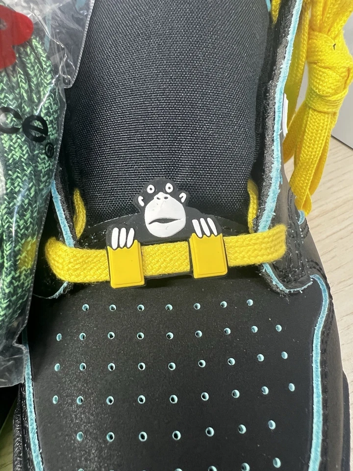 New Balance Natas Kaupas x Numeric 480 High Black Lime Green Men’s Size 9 NWT - Image 3 of 4