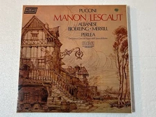 Puccini Albanese Perlea Manon Lescaut (1982 RCA VLS 43544 Import 2LP Box Set)