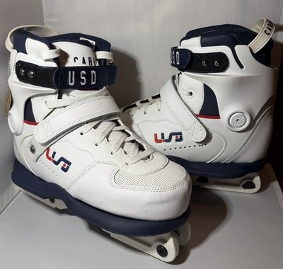 USD Carbon Free Carlos Bernal Aggressive Inline Skates Men s US Size 8