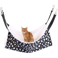 Kitten Cat Cage Hammock Hanging Bed Round Dot Tower Zebra Leopard Pattern Warm