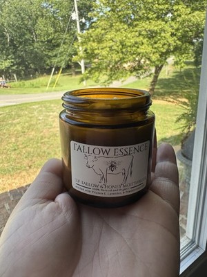 Whipped Natural Organic Grass Fed Beef Tallow and Honey for Skin Moisturization