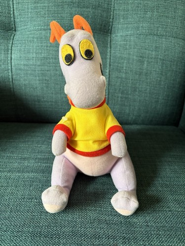 Vintage FIGMENT Plush 10" Purple Dragon Walt Disney World Epcot Disneyland 1982 - Picture 2 of 7