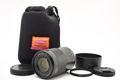 [Top MINT] Objectif Canon EF-M 55-200mm f/4.5-6.3 IS STM du JAPON 1205 - Photo 1/4