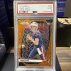 2024 Panini Prizm - Rookies Drake Maye #329 Lazer Prizm (RC) PSA Mint 9