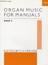Organ Music for Manuals Book 5 Sheet music Book The Fast Free Shipping