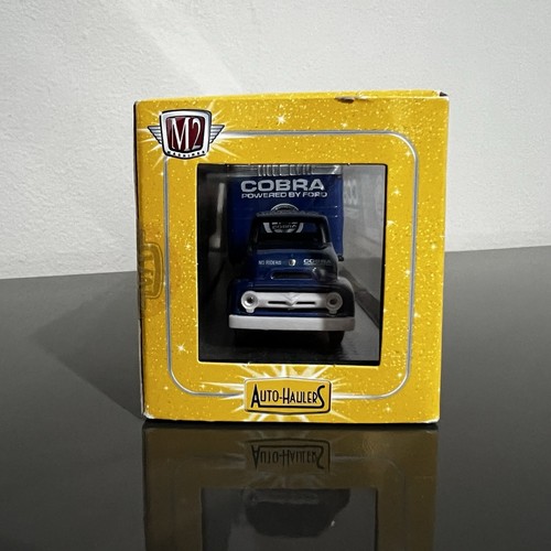 M2 Machines Auto Haulers 1956 Ford C-500 COE & Shelby Cobra Trailer New In Box - Picture 4 of 8
