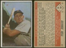 (5065) 1953 Bowman Color 61 George Kell Red Sox-VGX