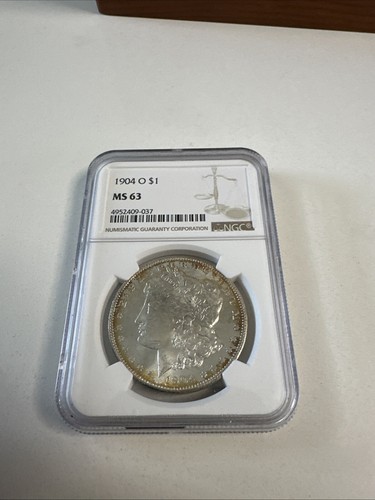 1904-O Morgan Dollar NGC MS63