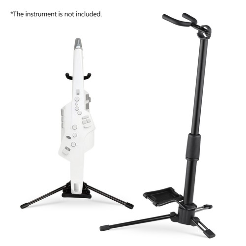 Supporto per strumento a fiato digitale pieghevole supporto aerofono regolabile in metallo M6W8 - Foto 4 di 9