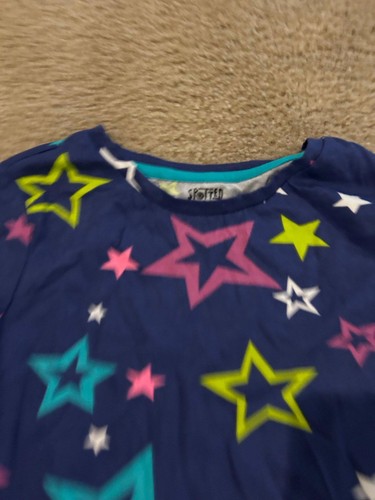 Spotted zebra top shirt size 10 large kids girl top - Picture 4 of 4