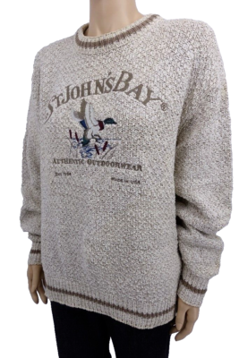 ST JOHN'S BAY Authentic Men's Mallard Duck Bird 100% Cotton