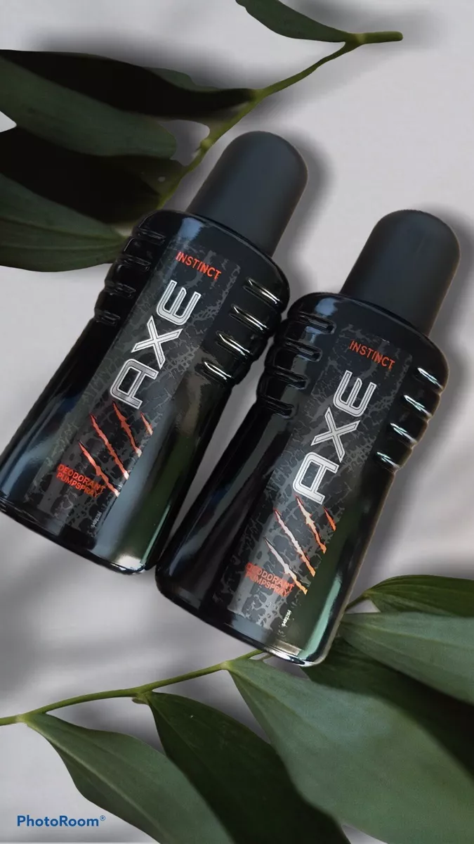 Rare Axe Lynx Instinct Deodorant Pump Spray 75ML X 2 Hard To Find Free P P