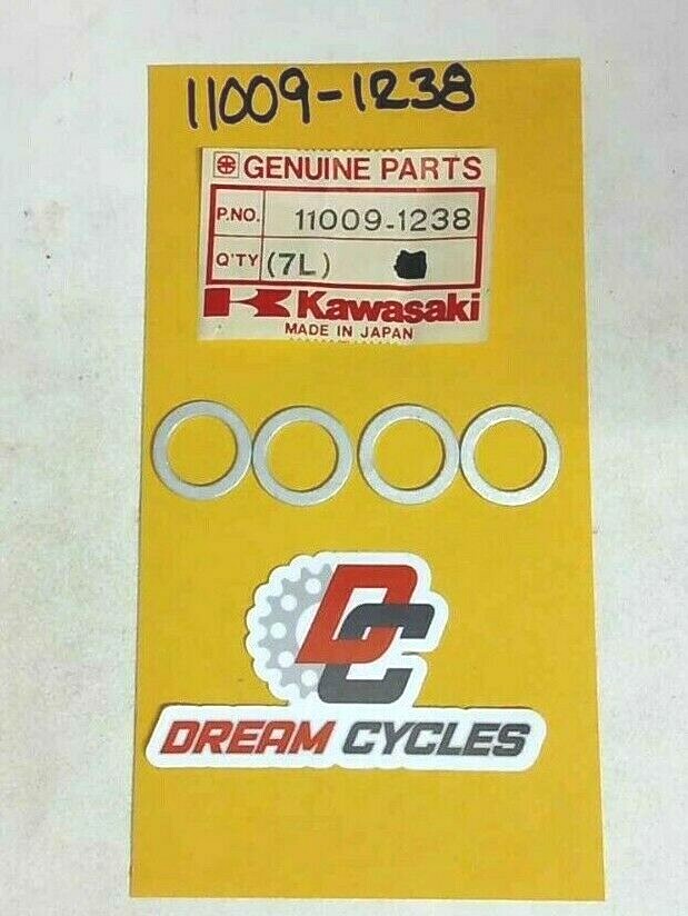 NOS GENUINE Kawasaki ZX600 KLT185 KLF185 Tensioner Gasket QTY4 OEM