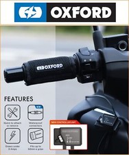 Oxford Avvolgitore Over Grip Riscaldato per Yamaha YP 250 R X-Max 2005-2010 [EL694]