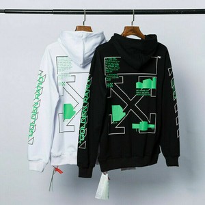 2020 HOT OW OFF-white Arrows Felpa Pullover da uomo con cappuccio da
