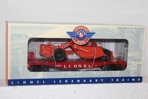 Lionel #26024 PWC #6817 FLATCAR CON RASPADOR (REMAKE) | Condition: New