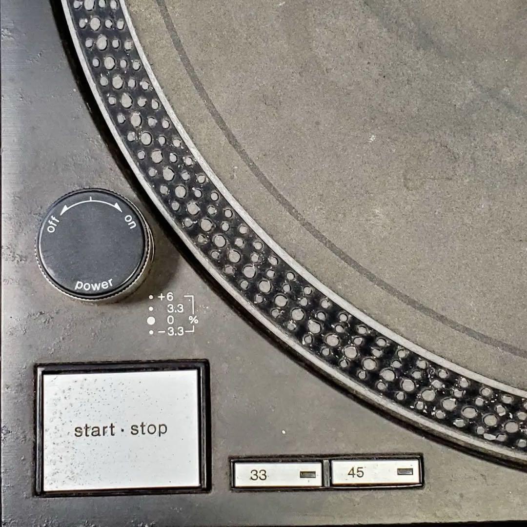 JUNK Technics SL-1200MK3 Black Direct Drive DJ Turntable W/O JUNK Technics SL-1200MK3 Black Direct Drive DJ Turntable W/O