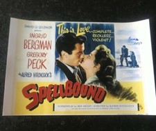 * NORMAN LLOYD * signed 12x18 poster * SPELLBOUND * COA * 1