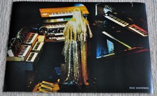 Yes poster Rick Wakeman poster Yessongs poster on stage Six Wives Hammond Moog !