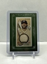 2023 Topps Allen & Ginter MFR-JA Jose Altuve Framed Mini Bat Relic Astros