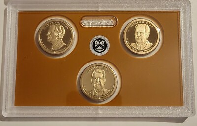 2016 S Presidential Proof Dollar Set Without Box/COA