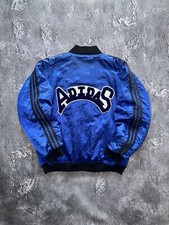   Vintage 90s Rare Adidas Big Logo on Back Bomber Jacket College Style Y2K