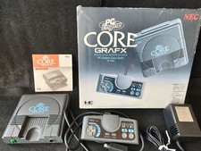 NEC PC Engine Coregrafx Console PI-TG3 TurboGrafx16, Pad, Gamel Boxed set-f0420-