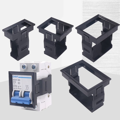 Miniature Circuit Breaker Accessories Panel Buckle 1P 2P 3P 4P Mounting Bracket - Picture 4 of 12