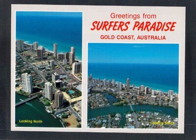 E9349 Australia Q Gold Coast Surfers Paradise postcard