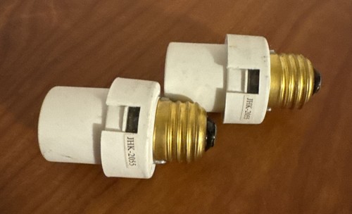 2 Pack Dusk to Dawn Light Socket Adapter, Sensor Rotation, E26 - Picture 2 of 4