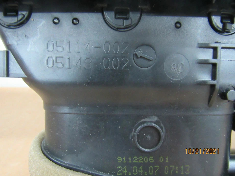 04 05 06 07 08 09 10 BMW 528xi Dashboard Right Side AC Vent Panel Wood TRIM OEM - Изображение 3 из 4