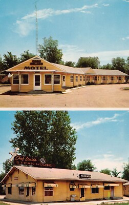 1959 South Dakota SD Corn Palace Motel Multi-Scene Chrome 6C-K2412 Postcard