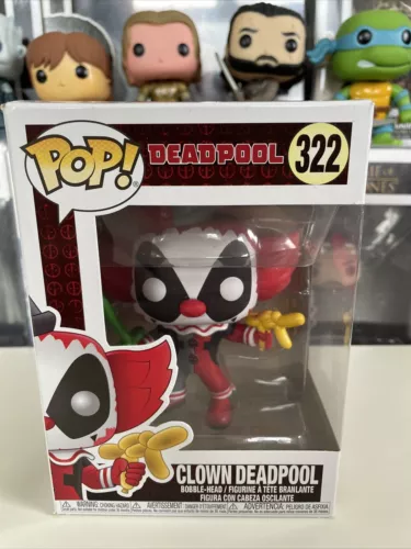 Funko Pop! Marvel Deadpool Clown Deadpool #322