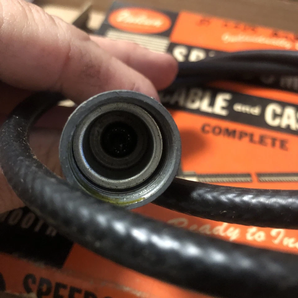 Conjunto de cable velocímetro Nash Ambassador 1951 en caja CC616 Foto 3 de 4