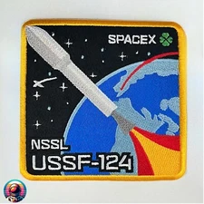 Authentic SPACEX NSSL USSF-124 FALCON 9 Launch SATELLITE Mission PATCH
