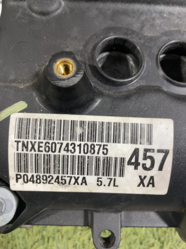 ✅ 2023 DODGE CHALLENGER Cylinder Head 5.7l Lh Lh PN: 53021616DG OEM Foto 2 de 4