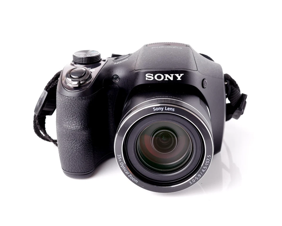 索尼 Cyber-Shot DSC-H300 2010 万像素摄像头 - 黑色 - 已测试/可用 — 第 3/4 张图片