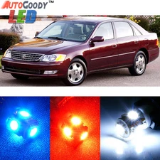 6 x Premium Xenon White LED Lights Interior Package for Toyota Avalon