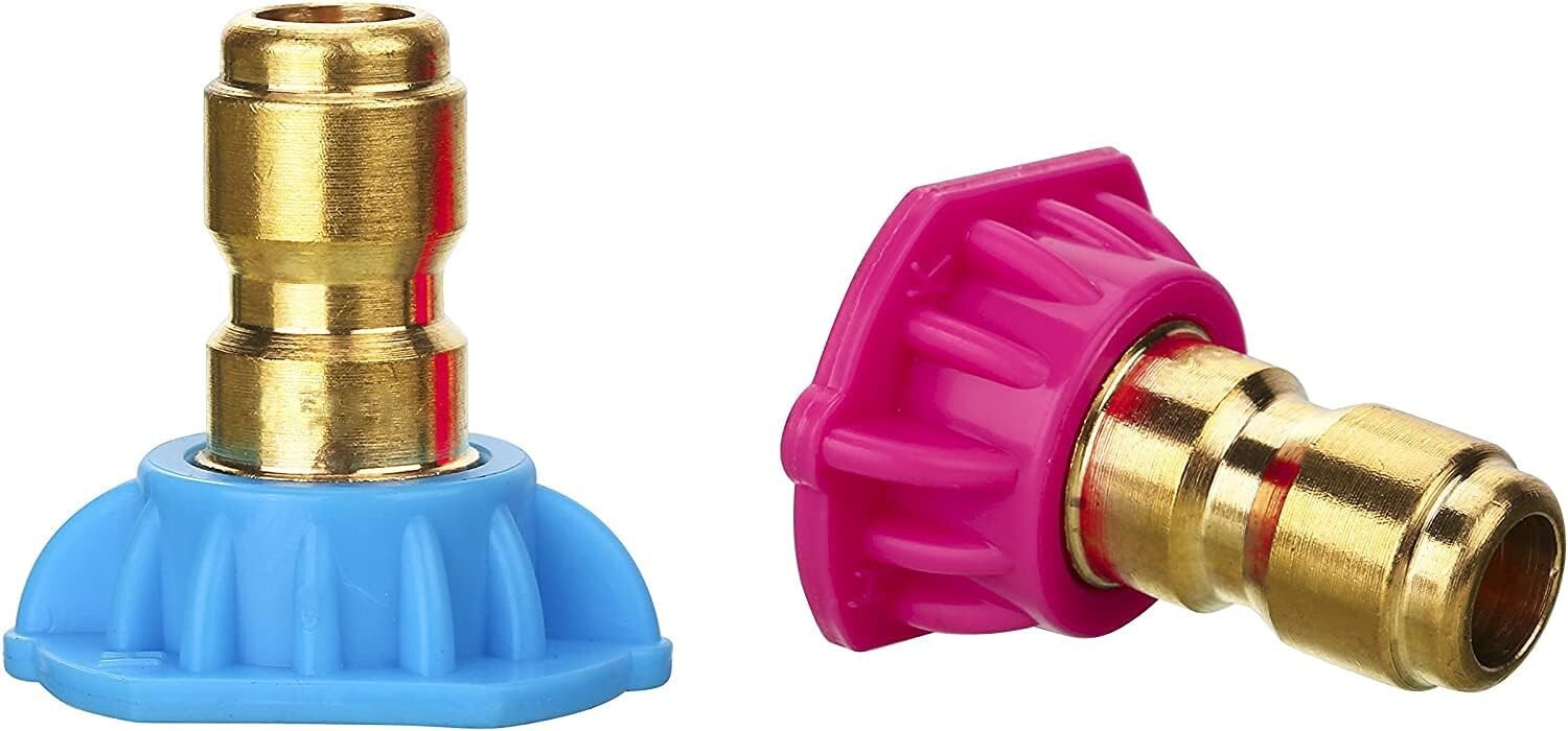 Long Range Power Washer Nozzle Tips - Quick Connect Soap & Rinse Mode, 4000 PSI