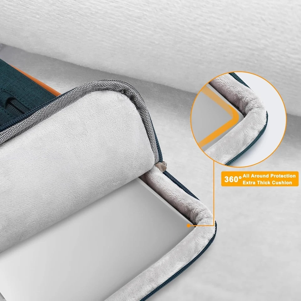 Maletín para portátil para MacBook Air Pro 13 13.3 14 15 16 17.3 pulgadas funda estuche Foto 3 de 4