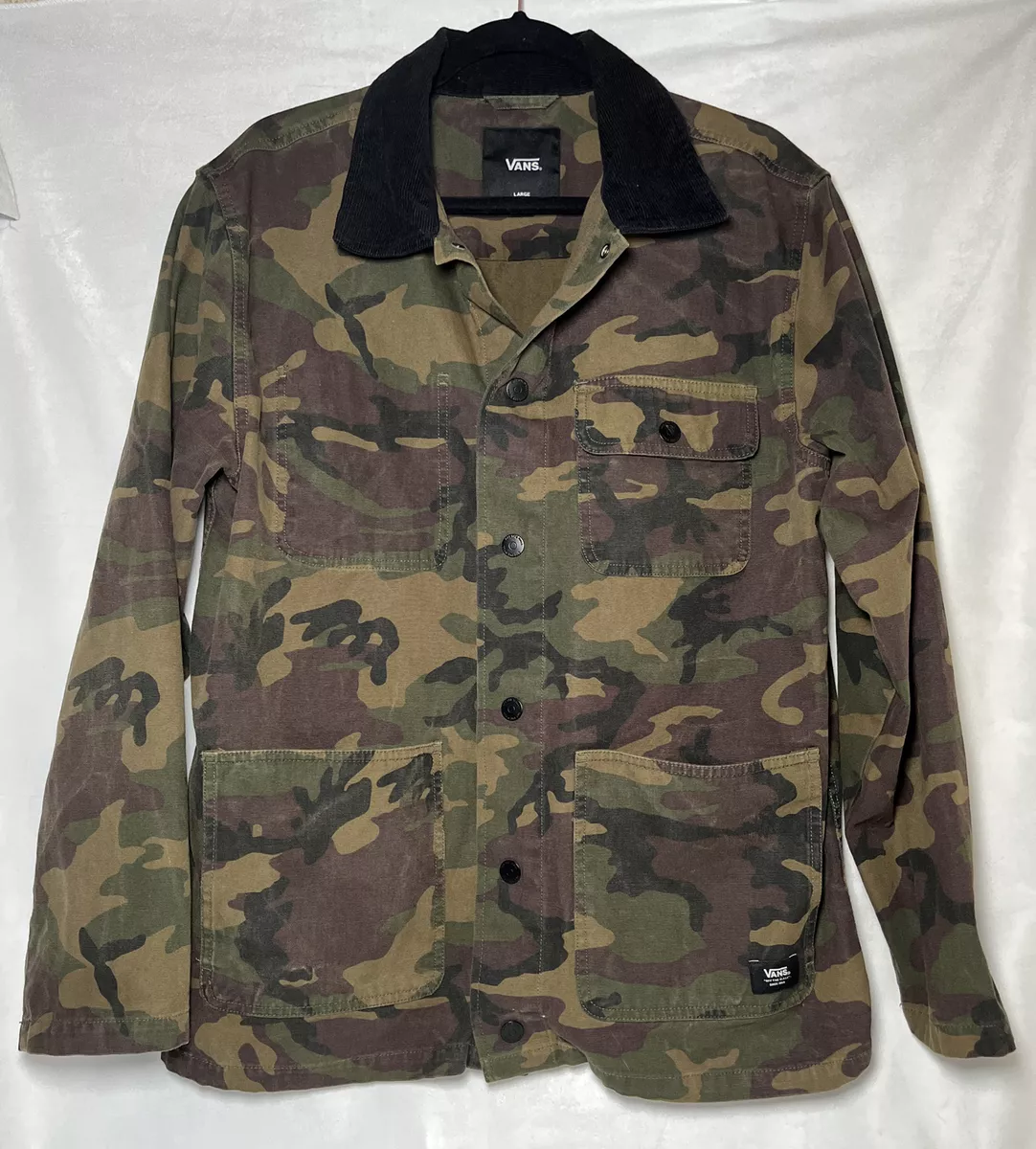 Vans off the wall clearance camo jacket